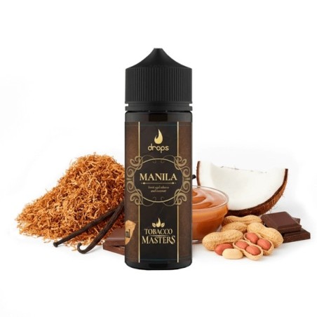 DROPS TOBACCO MASTER MANILA 12ML/120ML LONGFILL