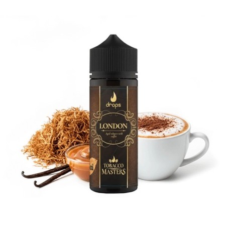 DROPS TOBACCO MASTER LONDON 12ML/120ML LONGFILL