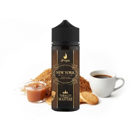 DROPS TOBACCO MASTER NEW YORK 10ML/120ML LONGFILL