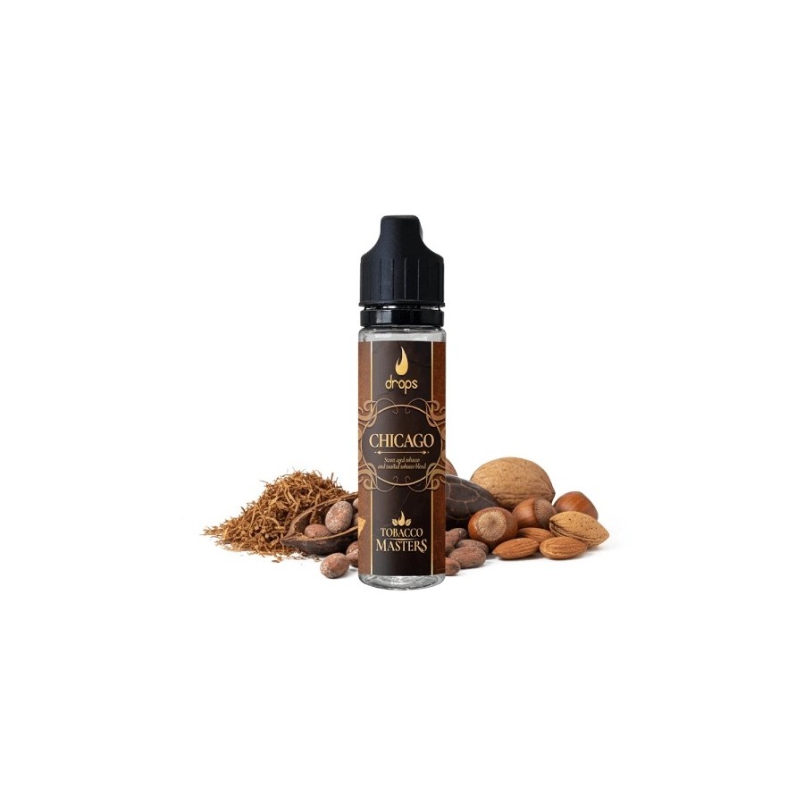 DROPS TOBACCO MASTER CHICAGO 6ML/60ML LONGFILL