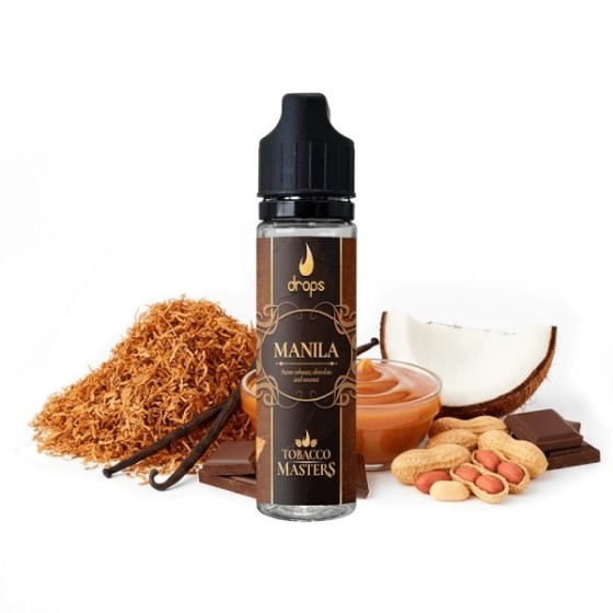 DROPS TOBACCO MASTER MANILA 6ML/60ML LONGFILL