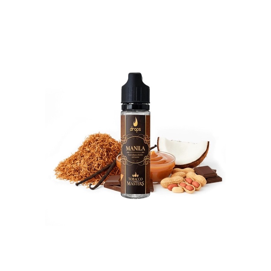 DROPS TOBACCO MASTER MANILA 6ML/60ML LONGFILL