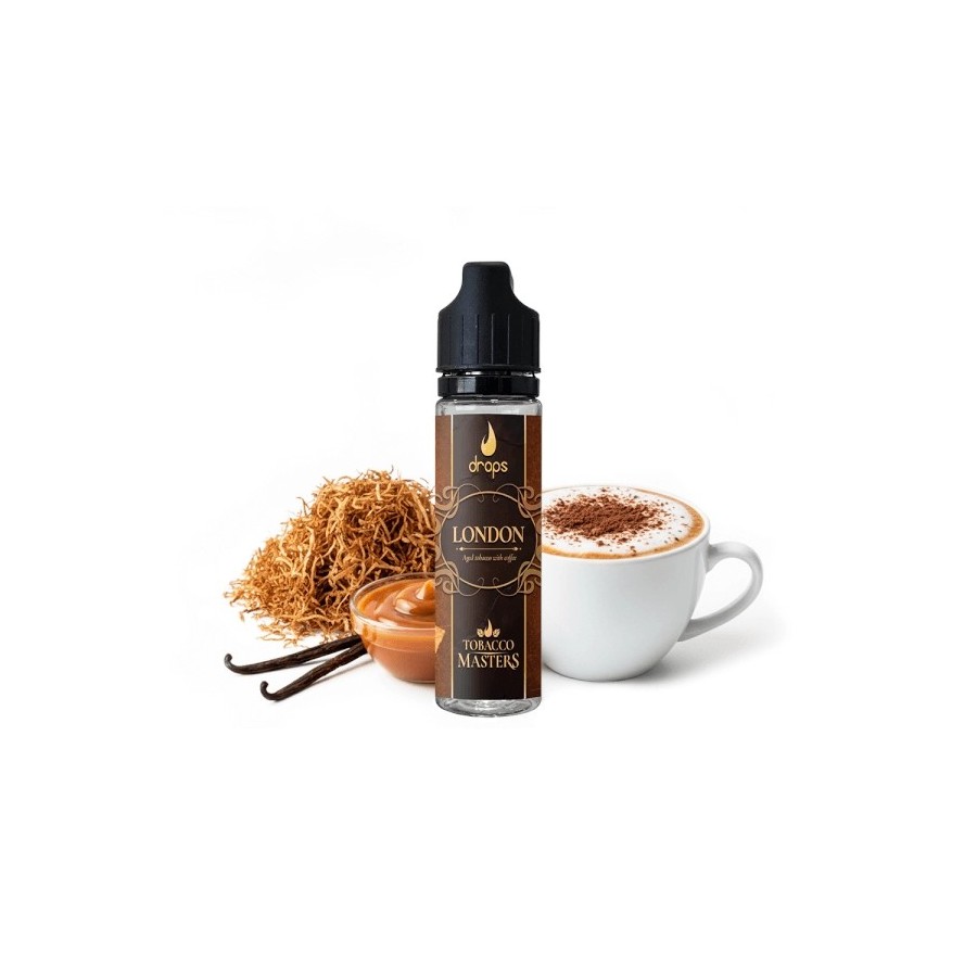 DROPS TOBACCO MASTER LONDON 6ML/60ML LONGFILL