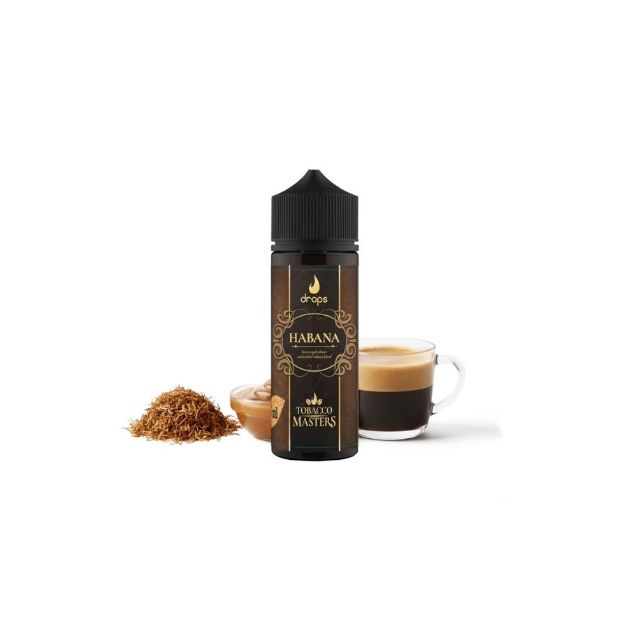 DROPS TOBACCO MASTER HABANA 10ML/120ML LONGFILL