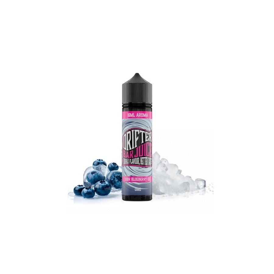 SOUR BLUEBERRY ICE 16ML AROMA LONGFILL DRIFTER BAR