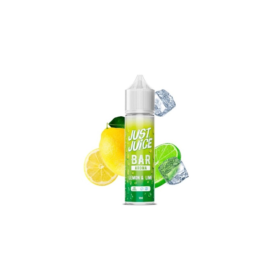 AROMA BAR LEMON LIME 12ML/60ML LONGFILL JUST JUICE