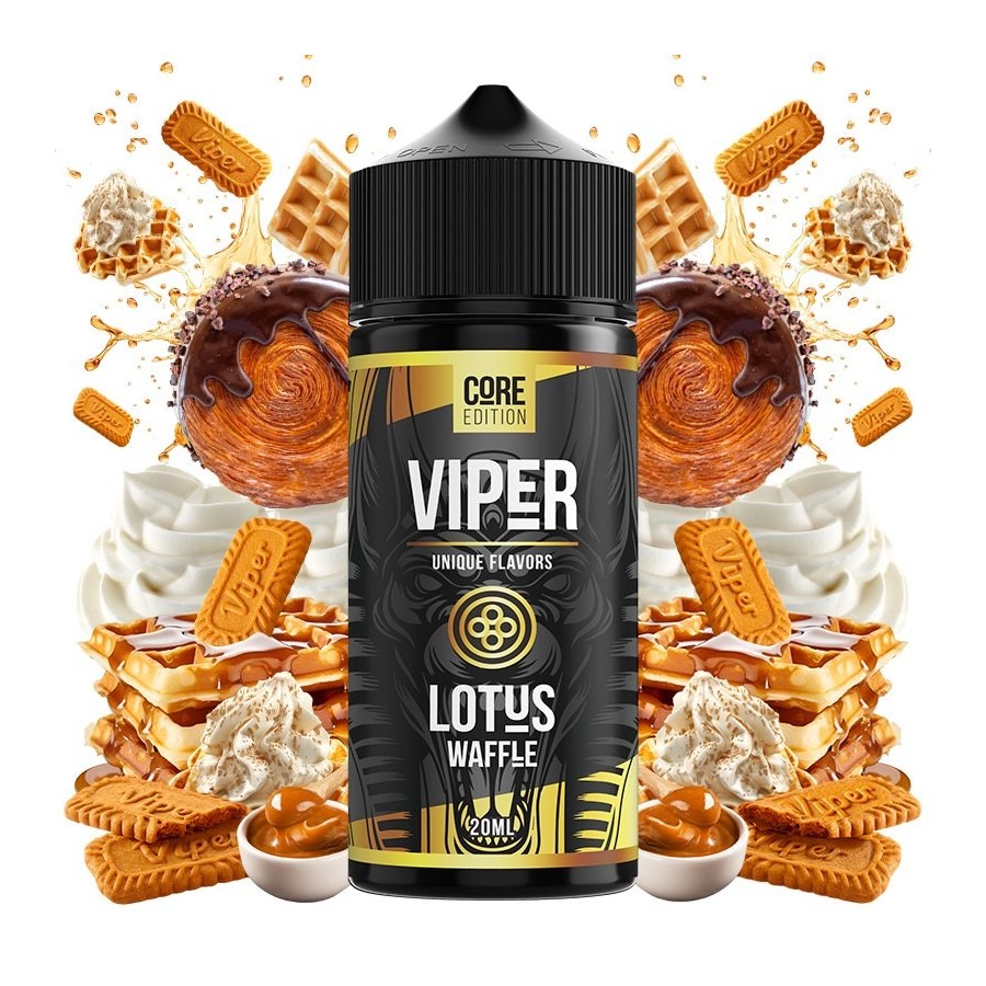 AROMA LOTUS WAFFLE 20/120ML LONGFILL VIPER ELIQUIDS