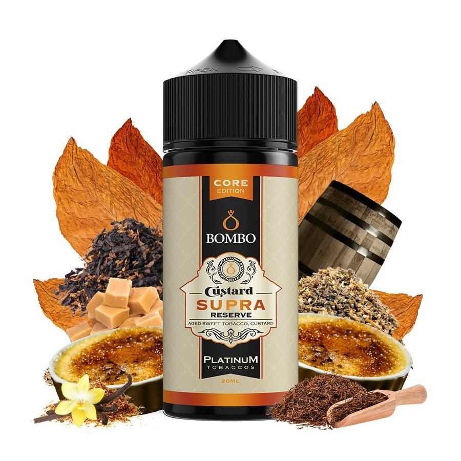 AROMA CUSTARD SUPRA RESERVE 20ML/120ML LONFILL VIPER CORE EDITION