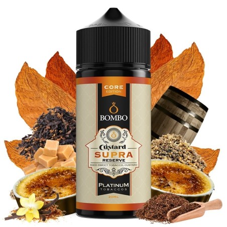 AROMA CUSTARD SUPRA RESERVE 20ML/120ML LONFILL VIPER CORE EDITION
