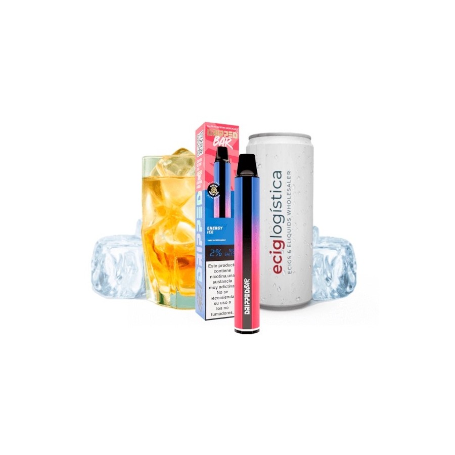 DESECHABLE ENERGY ICE DRIPPED BAR 20MG