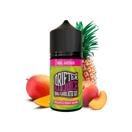 DRIFTER BAR PINEAPPLE PEACH MANGO 6ML LONGFILL