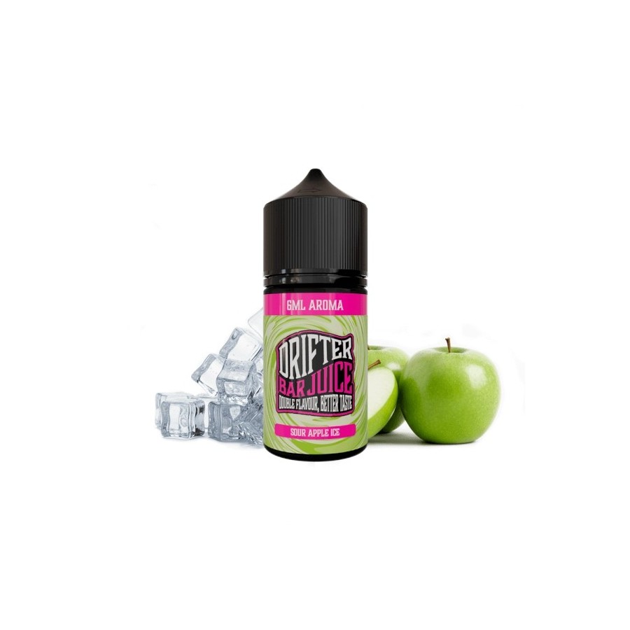 DRIFTER BAR SOUR APPLE ICE 6ML LONGFILL