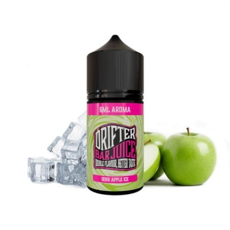 DRIFTER BAR SOUR APPLE ICE 6ML LONGFILL