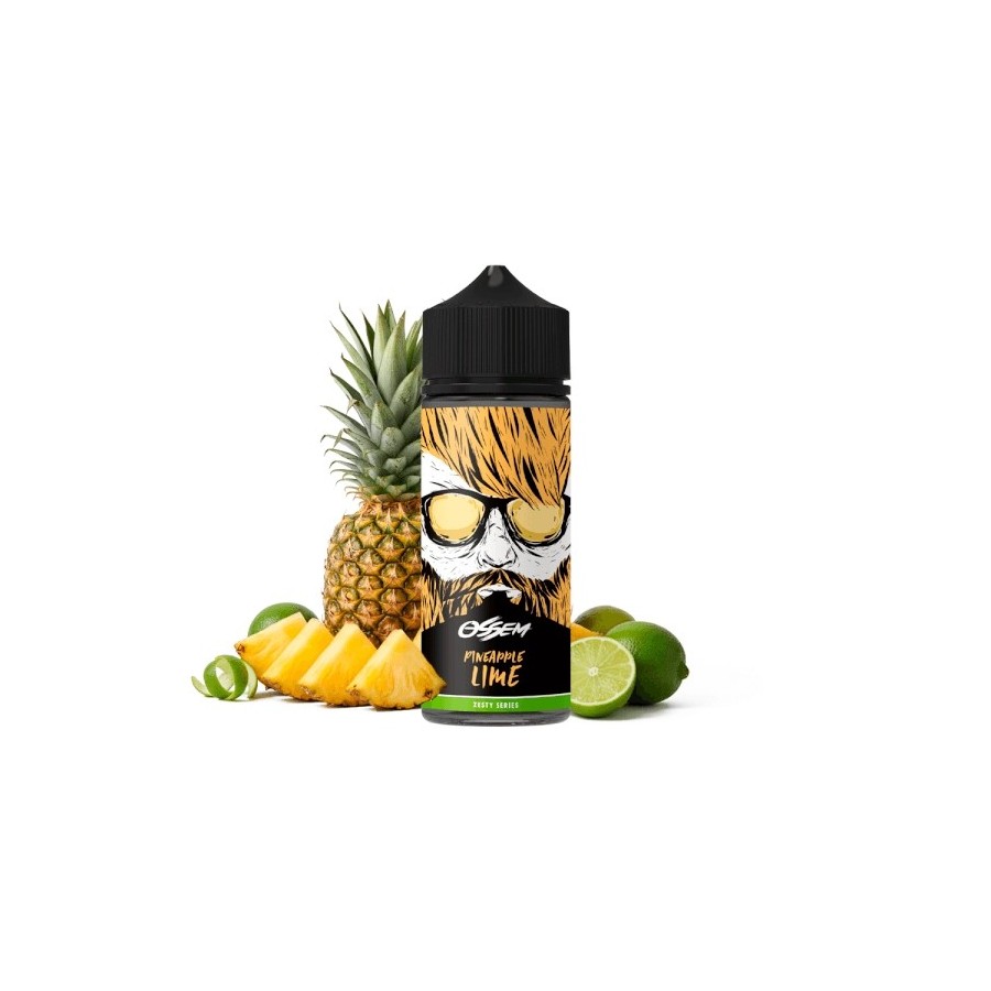 OSSEM FRUITY SERIES PINEAPPLE LIME 16ML/120ML LONGFILL