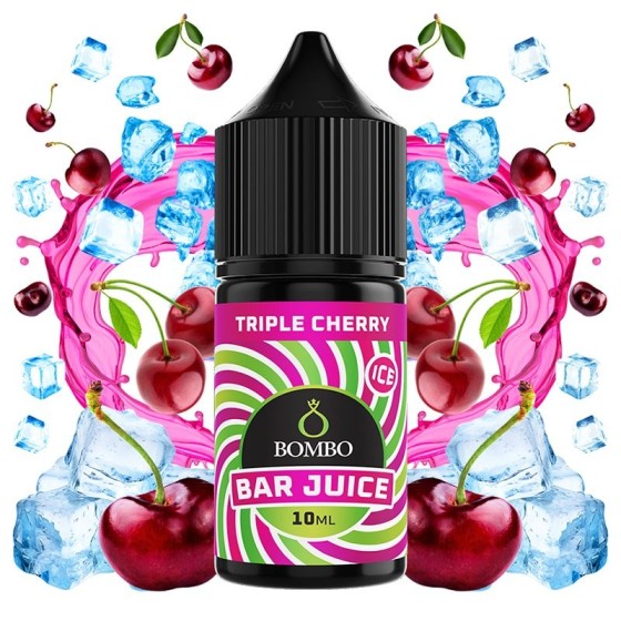 AROMA TRIPLE CHERRY ICE 10ML LONGFILL BOMBO BAR JUICE