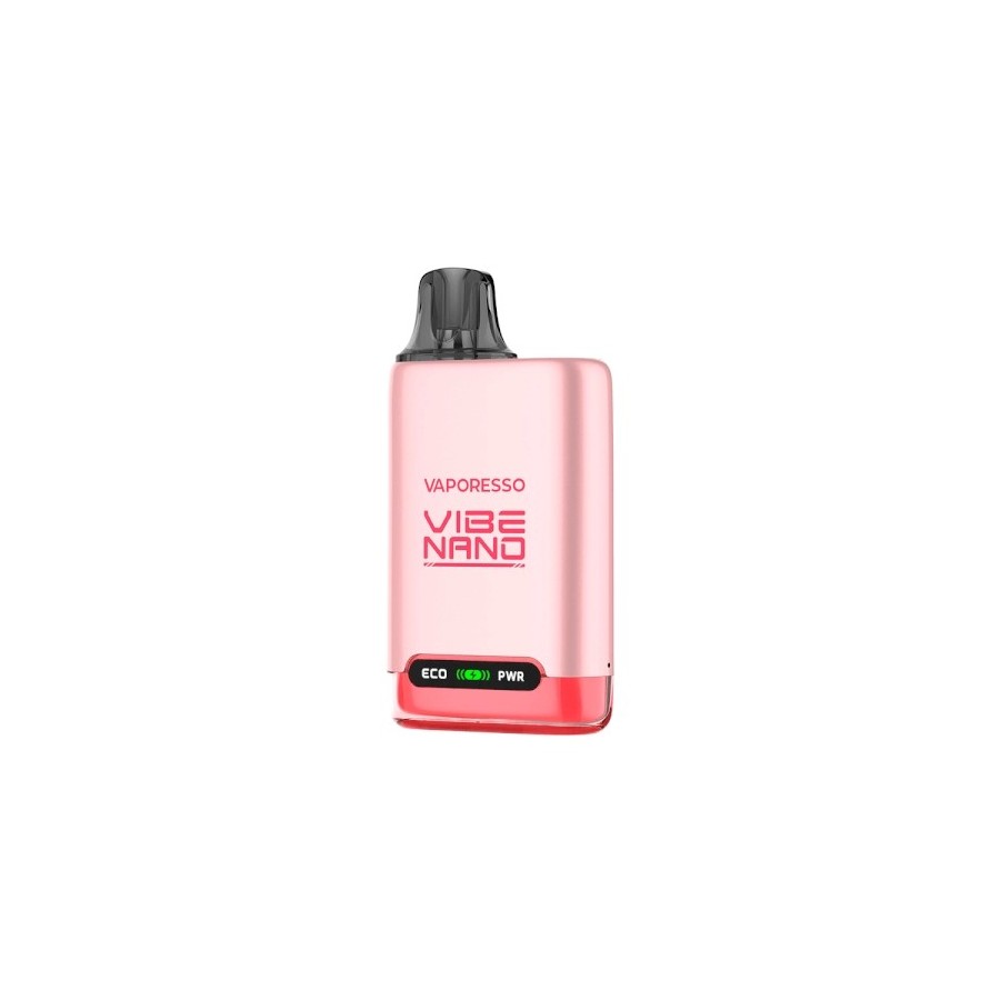 VIBE NANO POD KIT STRAWBERRY RED VAPORESSO
