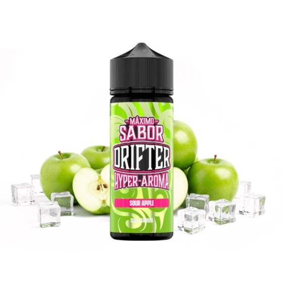 DRIFTER HYPER SOUR APPLE ICE 10ML/120ML LONGFILL