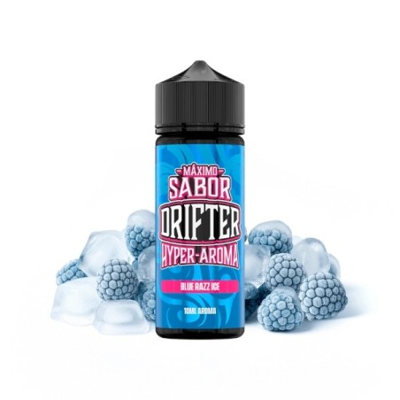 DRIFTER HYPER BLUE RAZZ ICE 10ML/120ML LONGFILL