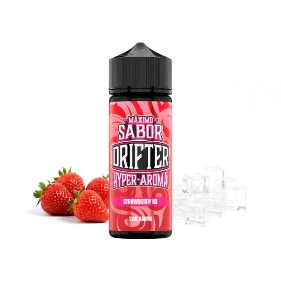 DRIFTER HYPER STRAWBERRY ICE 10ML/120ML LONGFILL