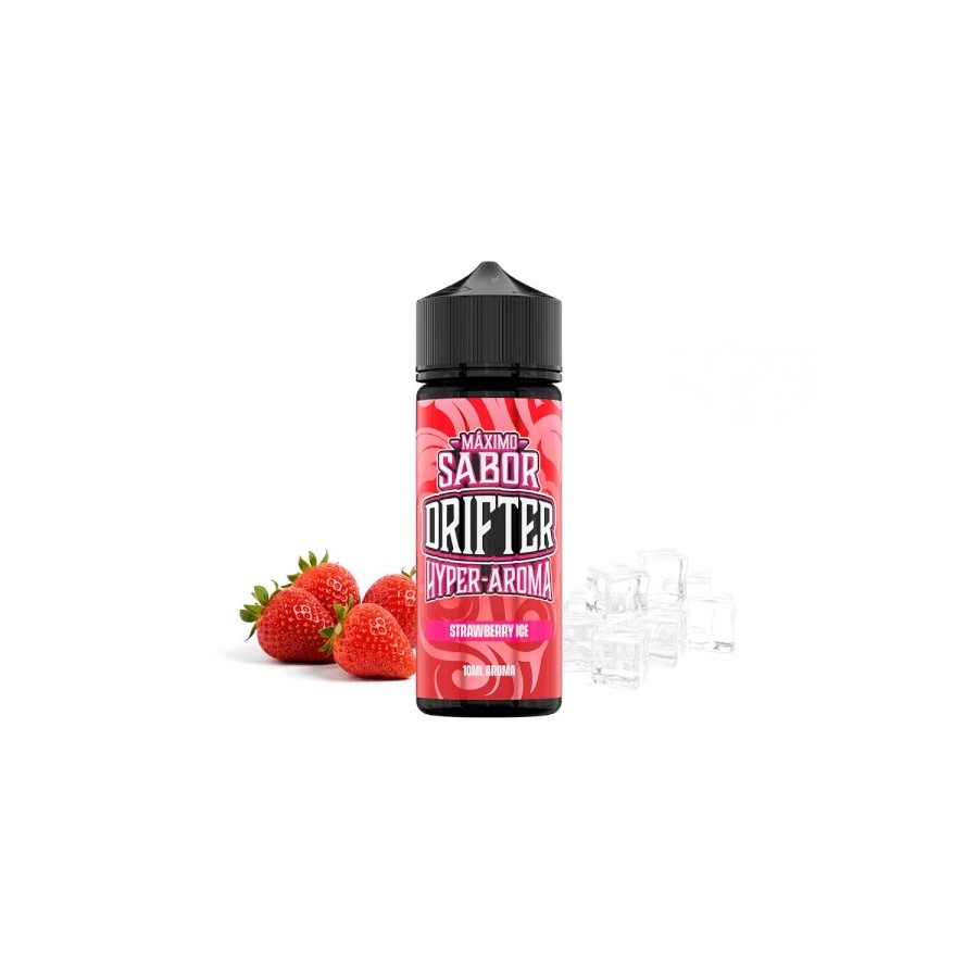 DRIFTER HYPER STRAWBERRY ICE 10ML/120ML LONGFILL