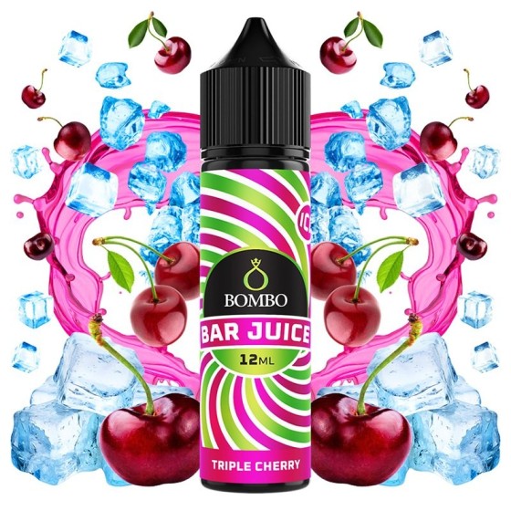 AROMA TRIPLE CHERRY ICE 12ML LONGFILL BAR JUICE BOMBO