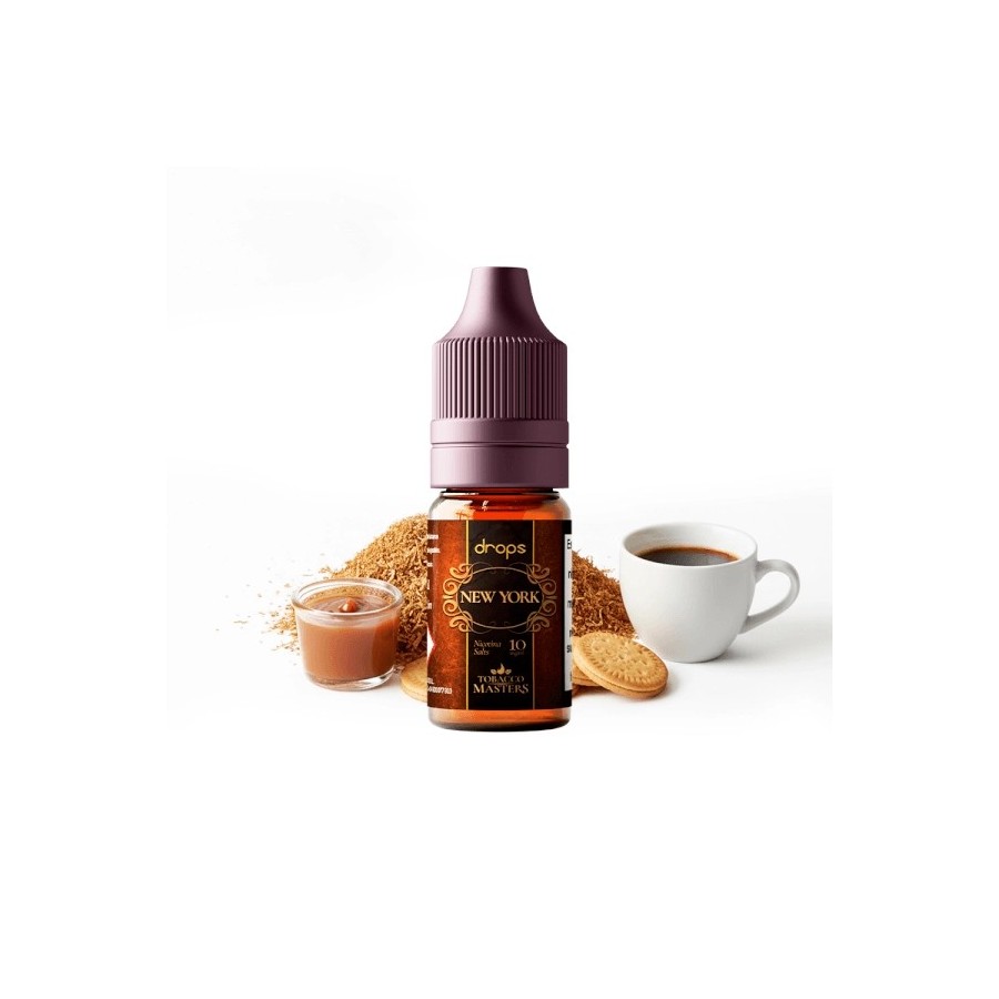 DROPS TOBACCO MASTERS SALTS NEW YORK 20MG