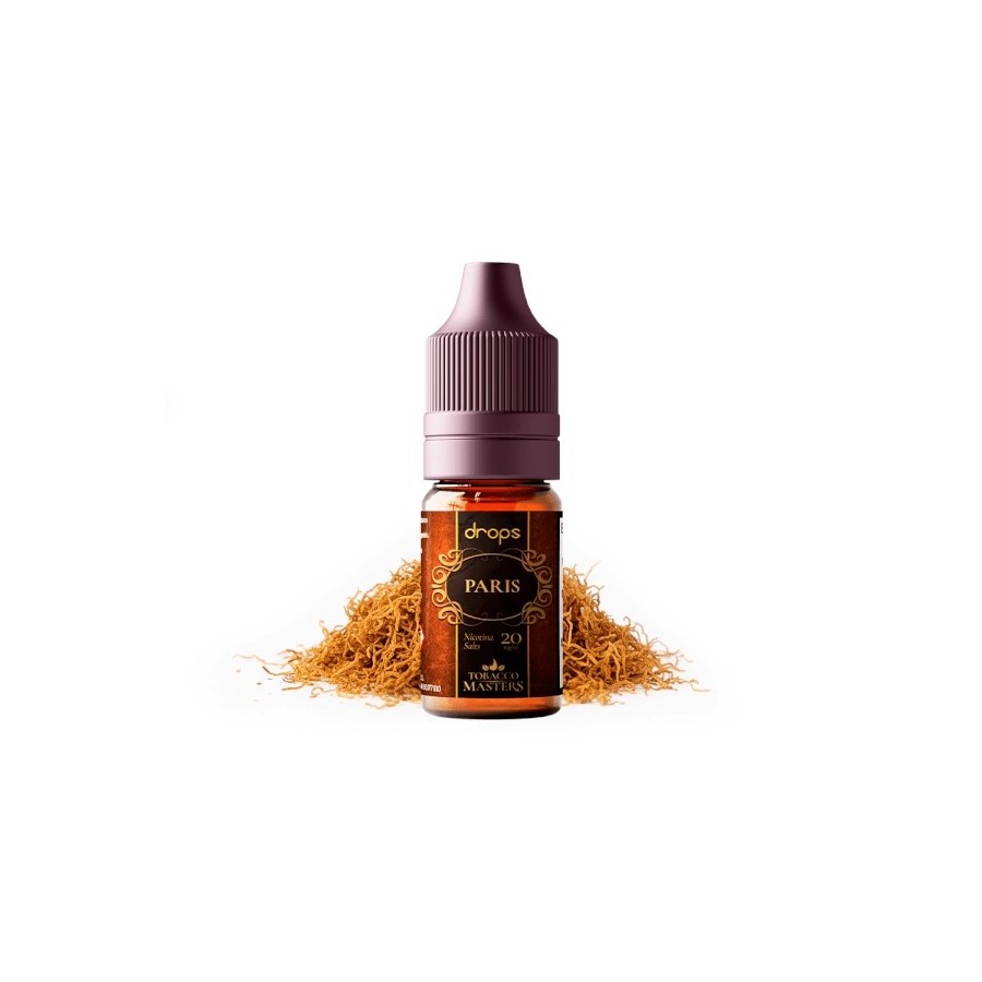 DROPS TOBACCO MASTERS SALTS PARIS 20MG