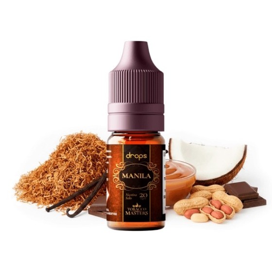 DROPS TOBACCO MASTERS MANILA SALTS  20MG