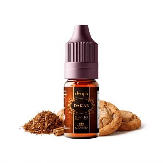 DROPS TOBACCO MASTERS DAKAR SALTS  20MG
