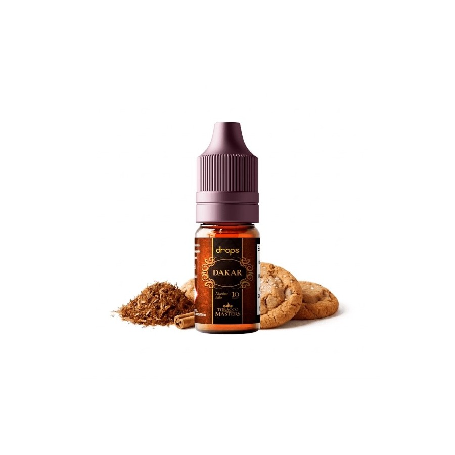 DROPS TOBACCO MASTERS DAKAR SALTS  20MG