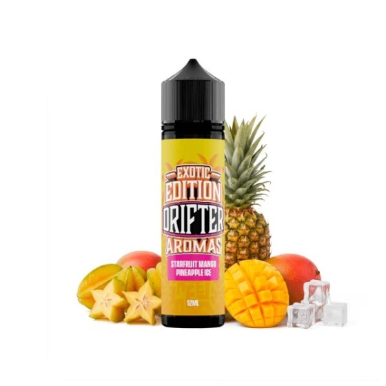 DRIFTER EXOTIC STARFRUIT MANGO PINEAPPLE 12/60ML