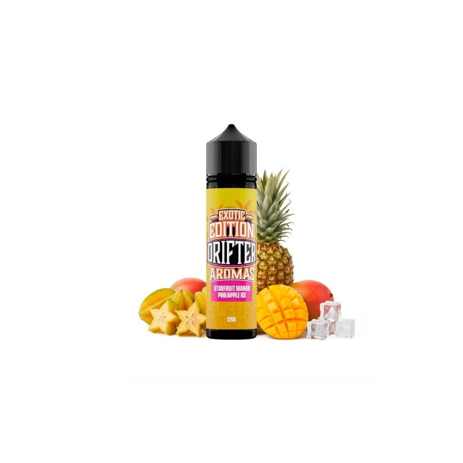 DRIFTER EXOTIC STARFRUIT MANGO PINEAPPLE 12/60ML