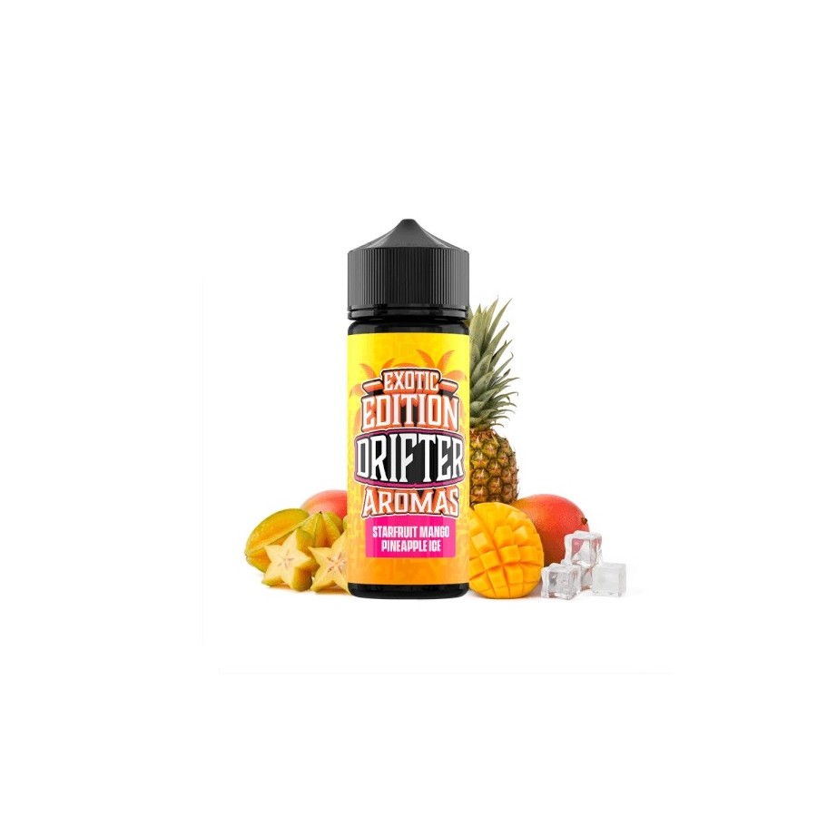 DRIFTER EXOTIC STARFRUIT MANGO PINEAPPLE 24/120ML