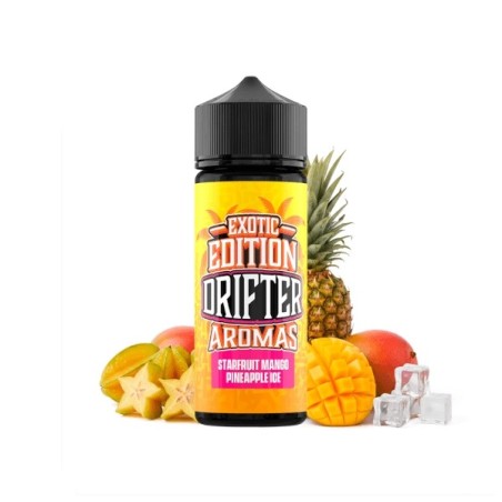 DRIFTER EXOTIC STARFRUIT MANGO PINEAPPLE 24/120ML