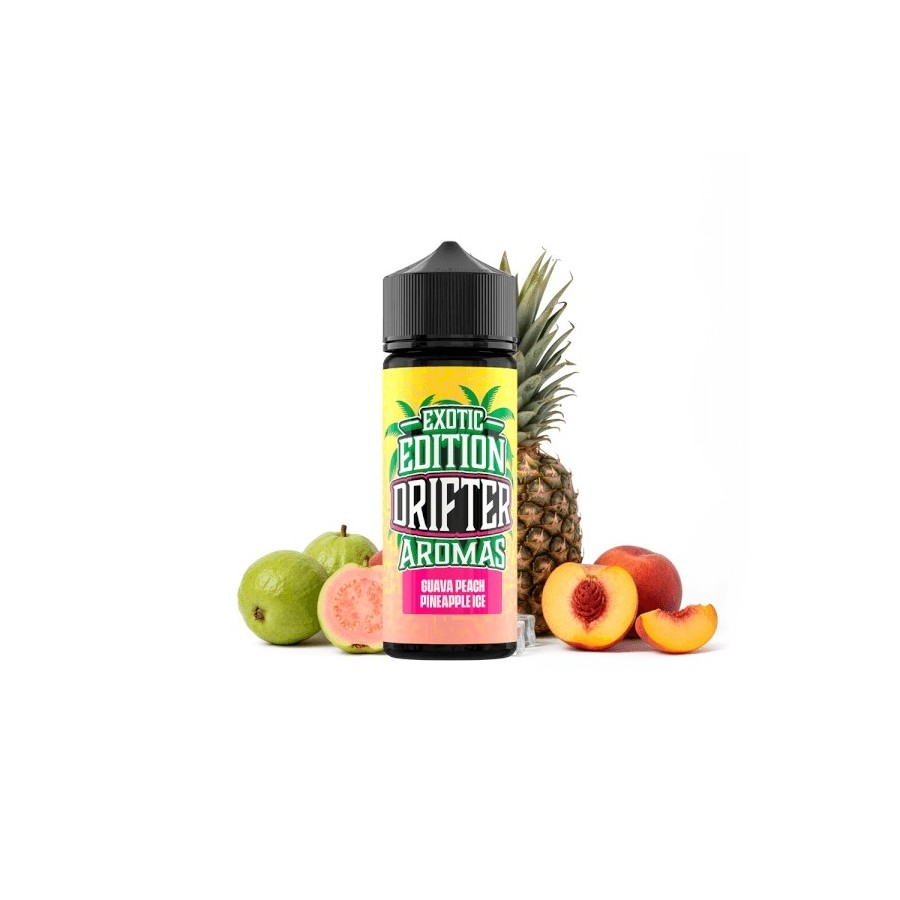 DRIFTER EXOTIC GUAVA PEACH PINEAPPLE ICE 24/120ML