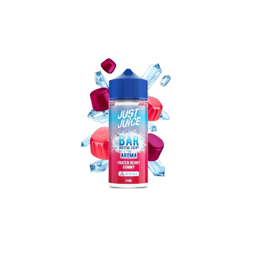 JUST JUICE BELOW ZERO FROZEN BERRY GUMMY AROMA LONG 24ML/120ML