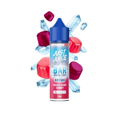 JUST JUICE BELOW ZERO FROZEN BERRY GUMMY AROMA LONG 12ML/60ML