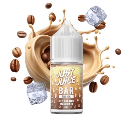 JUST JUICE ICED CARAMEL MACCHIATO AROMA LONG 6ML/30ML