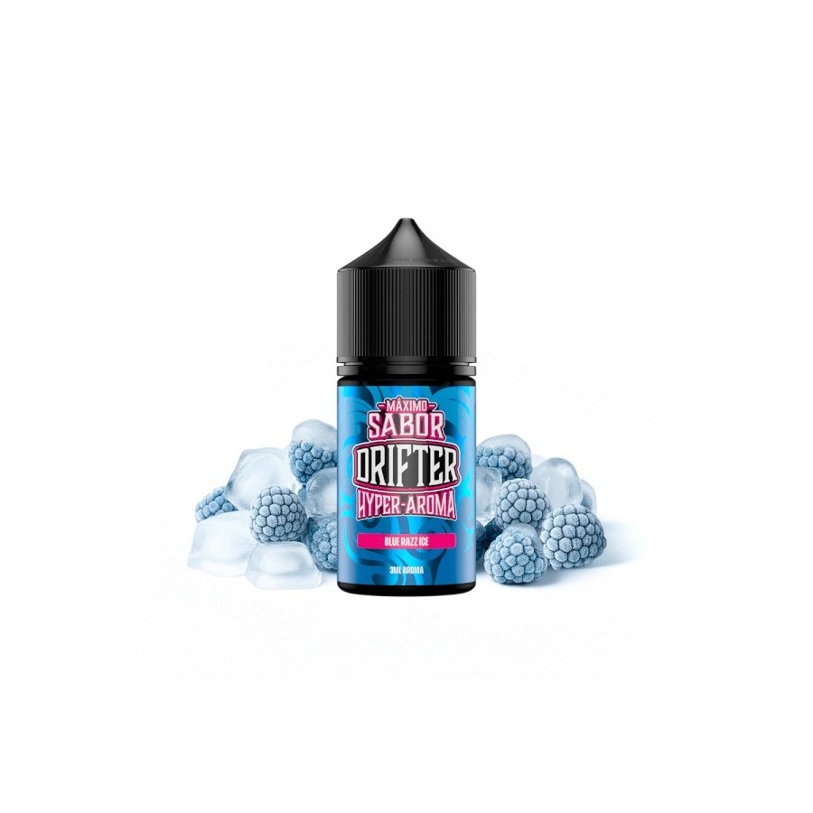 DRIFTER HYPER BLUE RAZZ ICE 3ML MINILONGFILL