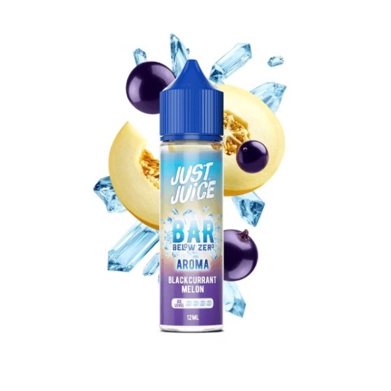 JUST JUICE BELLOW ZERO BLACKCURRANT MELON AROMA LONG 12ML/60ML