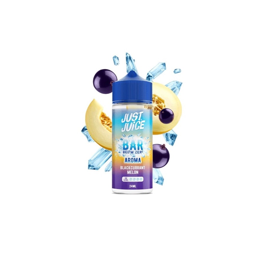 JUST JUICE BELLOW ZERO BLACKCURRANT MELON AROMA LONG 24ML/120ML