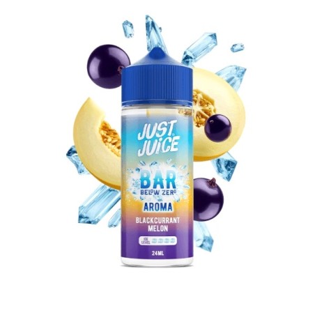 JUST JUICE BELLOW ZERO BLACKCURRANT MELON AROMA LONG 24ML/120ML
