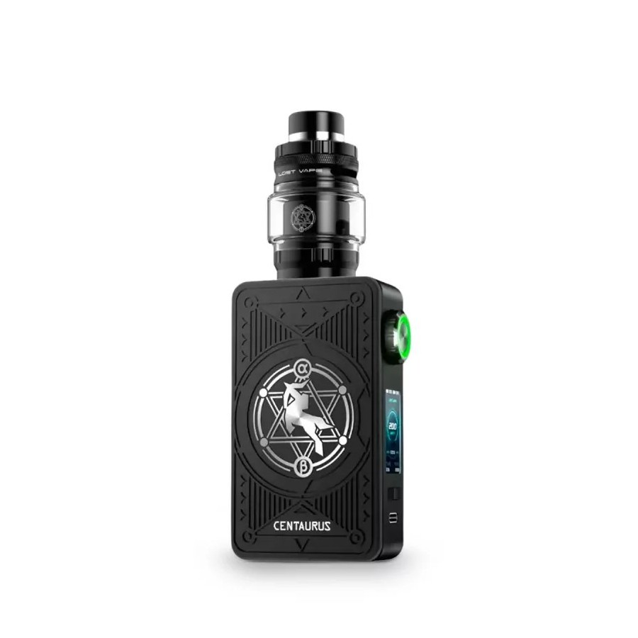 KIT CENTAURUS M200 2X18650 LOST VAPE GALAXY BLACK