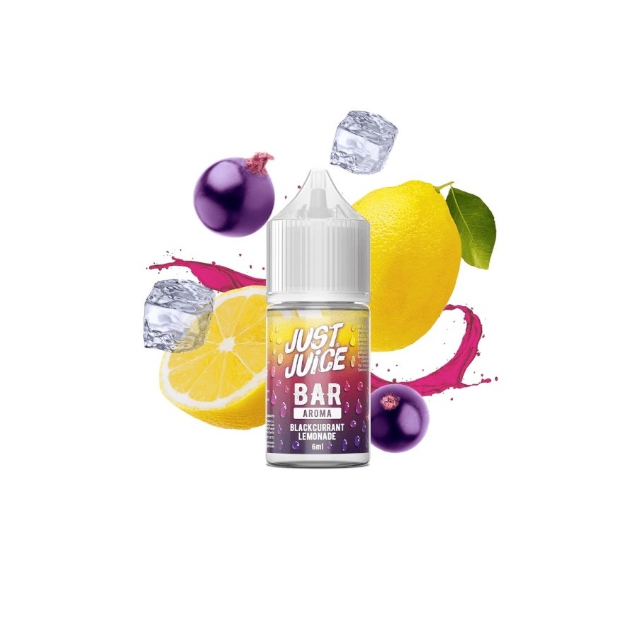 JUST JUICE BAR BLACKCURRANT LEMONADE AROMA LONG 6ML/30ML