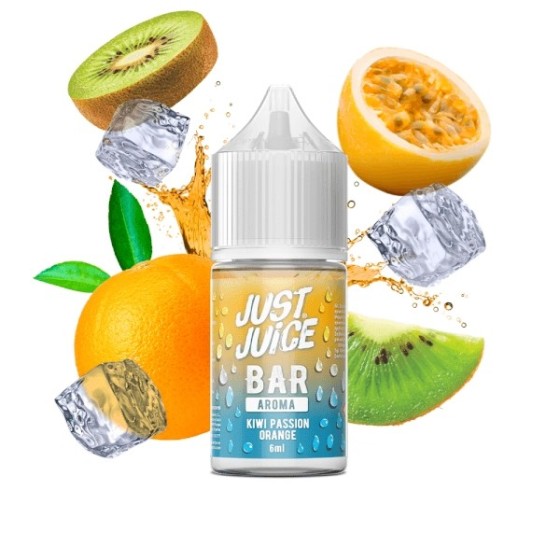 JUST JUICE BAR KIWI PASSION FRUIT ORANGE AROMA LONG 6ML/30ML
