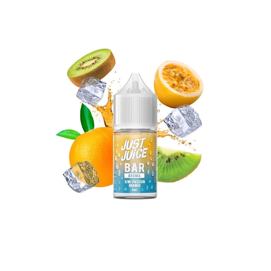 JUST JUICE BAR KIWI PASSION FRUIT ORANGE AROMA LONG 6ML/30ML