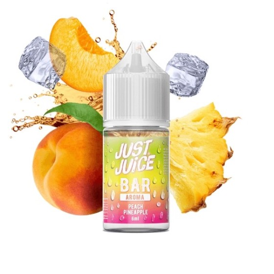 JUST JUICE BAR PEACH PINEAPPLE AROMA LONG 6ML/30ML