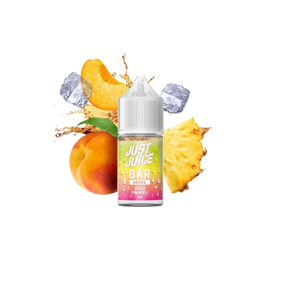 JUST JUICE BAR PEACH PINEAPPLE AROMA LONG 6ML/30ML
