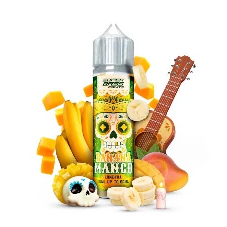 SUPER BASS FRUITS BANANA MANGO 10ML/60ML LONGFILL