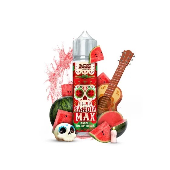 SUPER BASS FRUITS SANDIA MAX 10ML/60ML LONGFILL